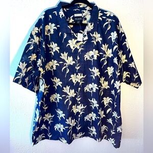 Jos. A. Bank Men's Traditional Fit  Floral Print Cotton Shirt Size 3X NWT